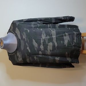 Terra and Sky camo top